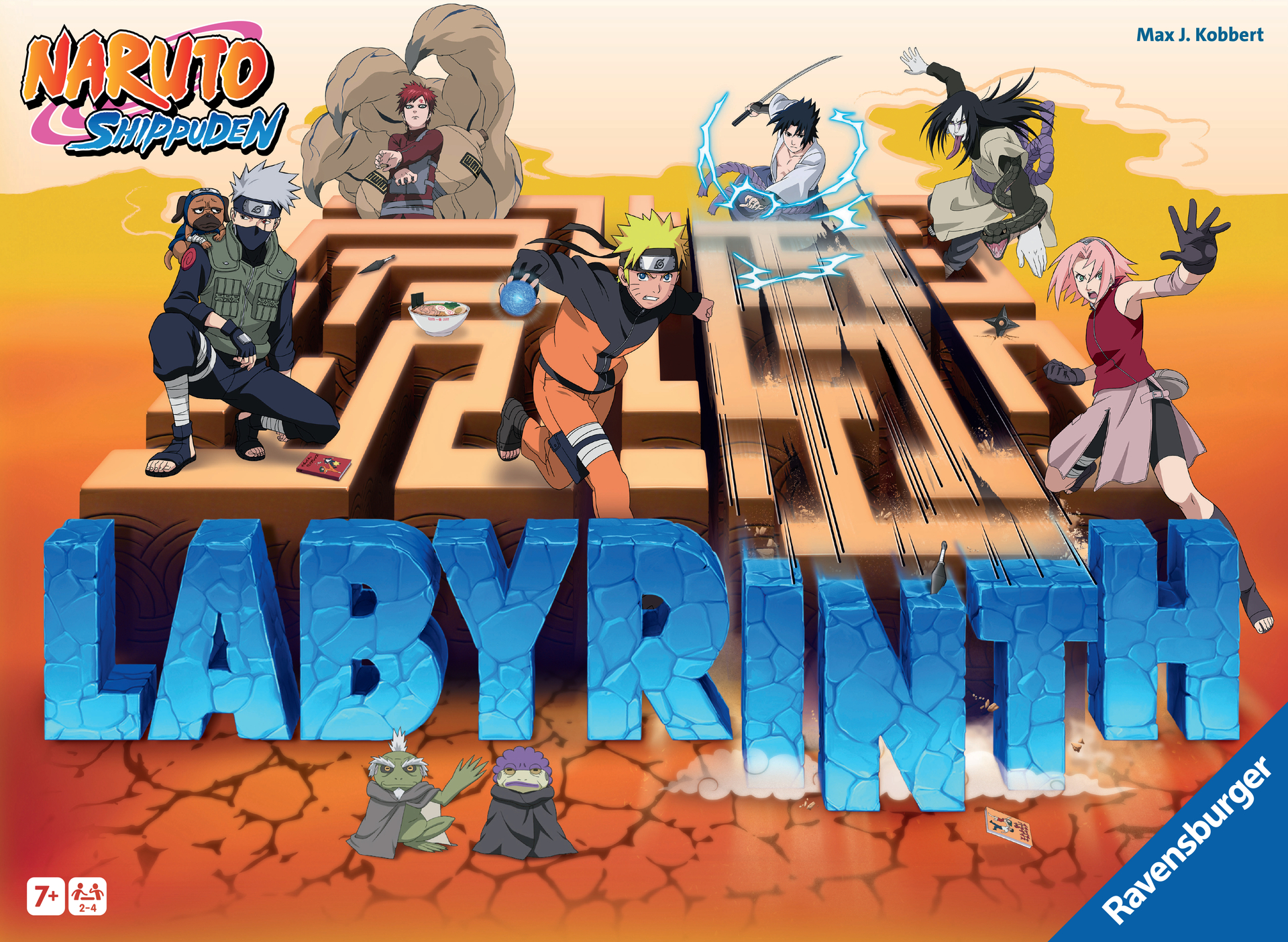 Naruto - Ravensburger 27557 jeu de société Labyrinth Famille