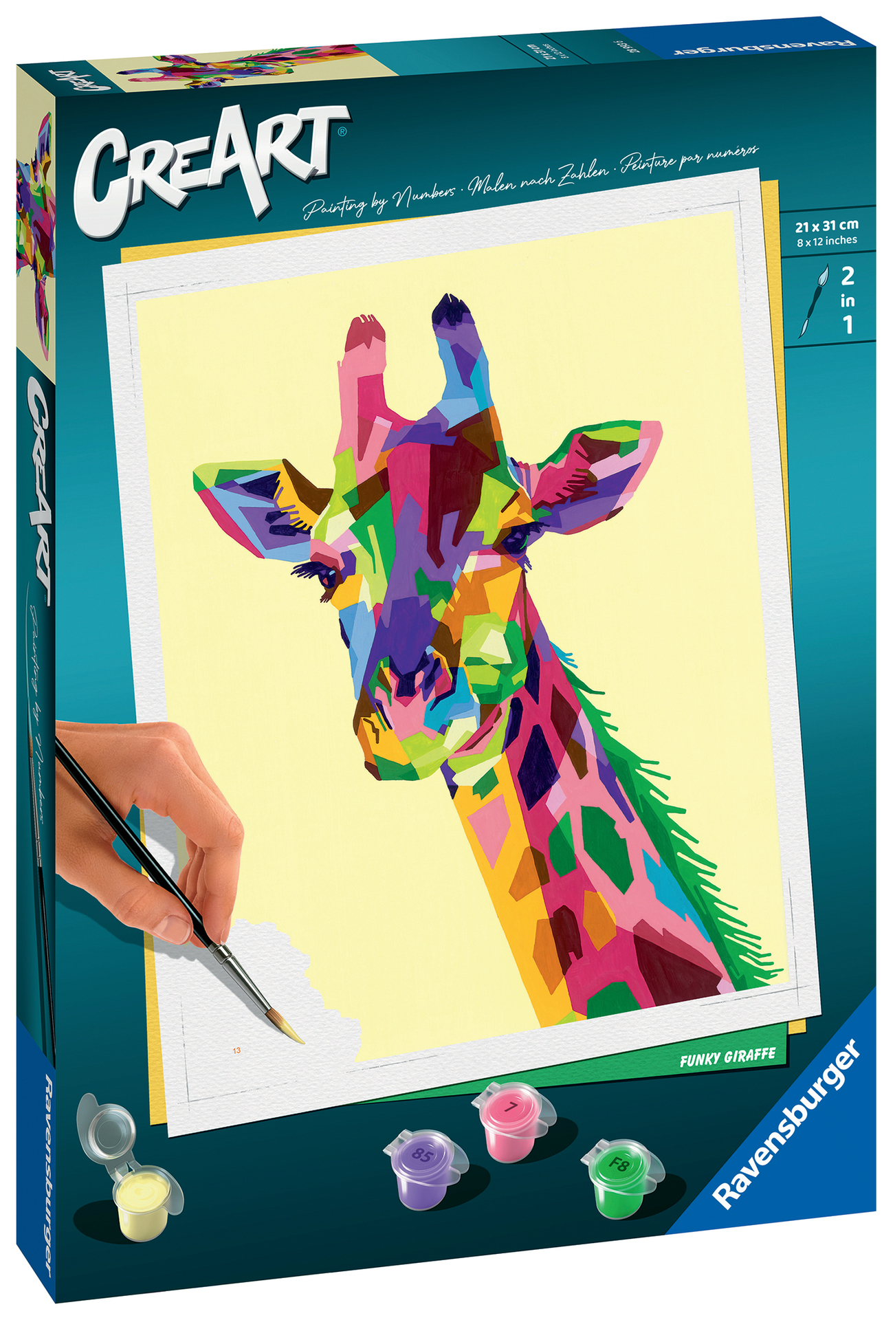 CreArt - 24x30 cm - girafe