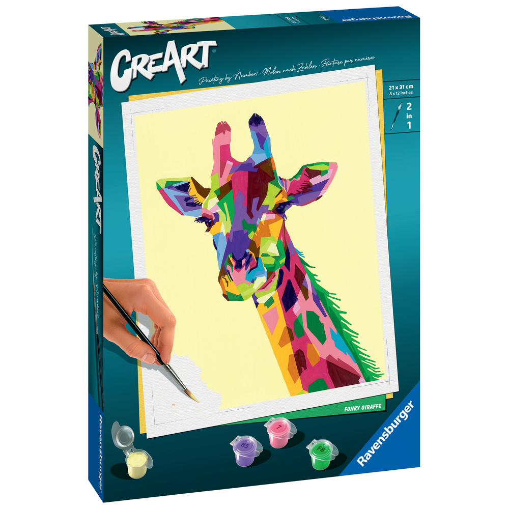 CreArt - 24x30 cm - girafe