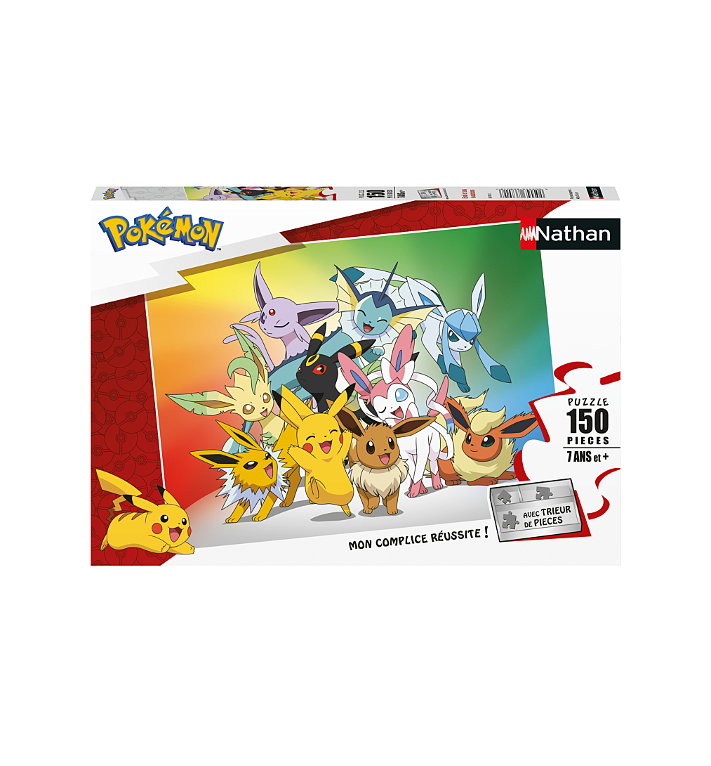 Nathan Pokemon Evoli et ses Évolutions 150 Pièces - vue 4