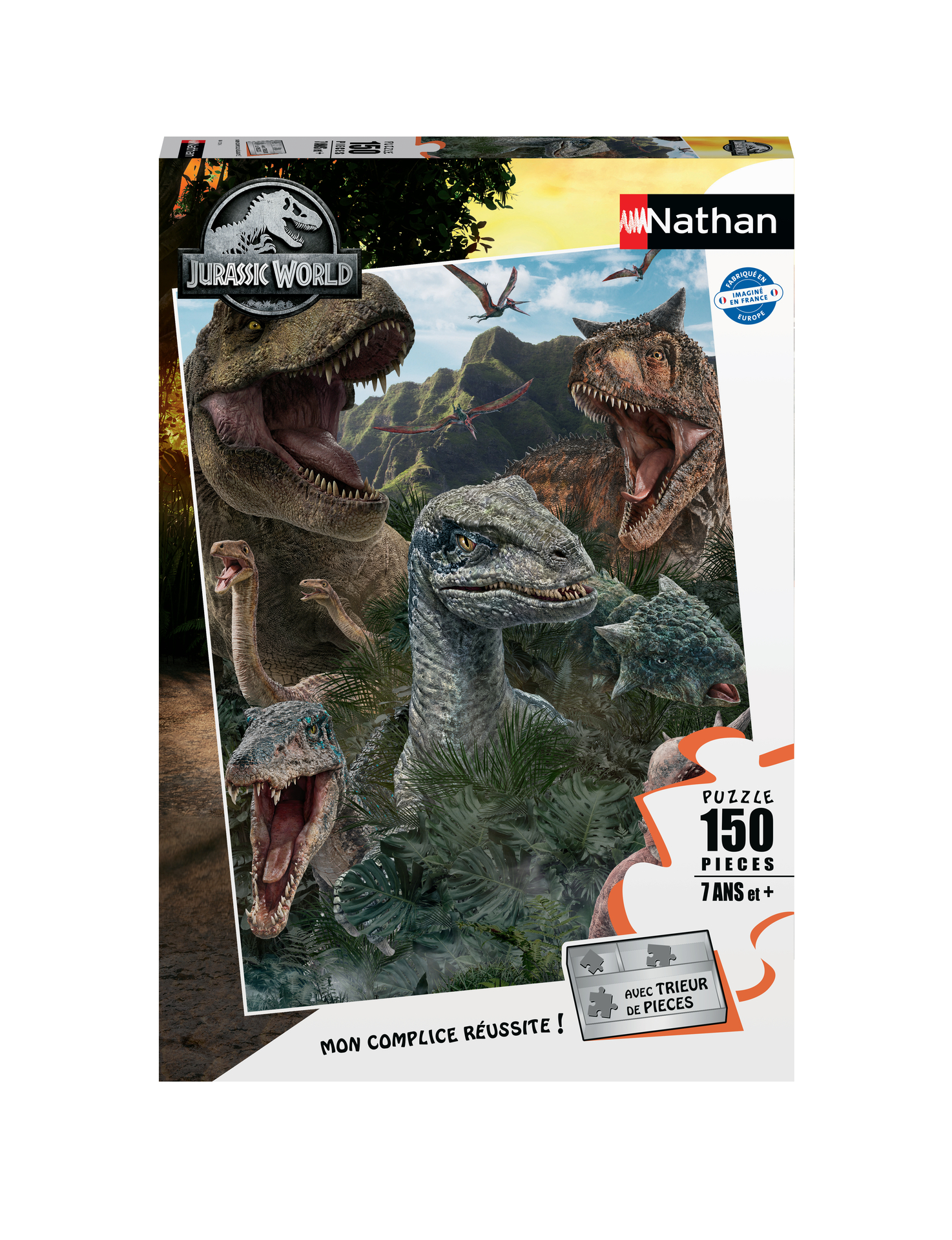 Puzzle 150 p - Les dinosaures de Jurassic World / Jurassic World 3