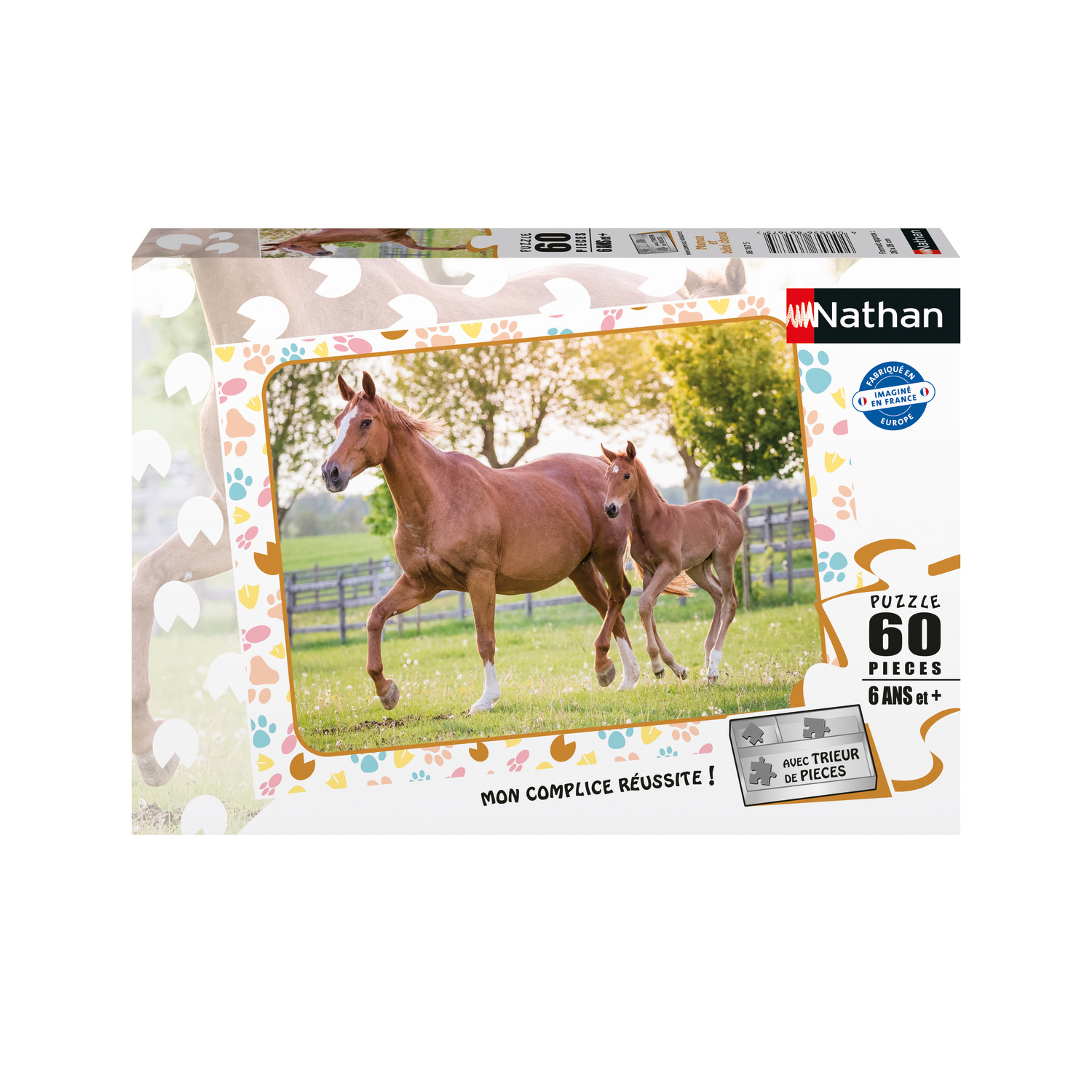 NAT PZ 60P MAMAN BEBE CHEVAL