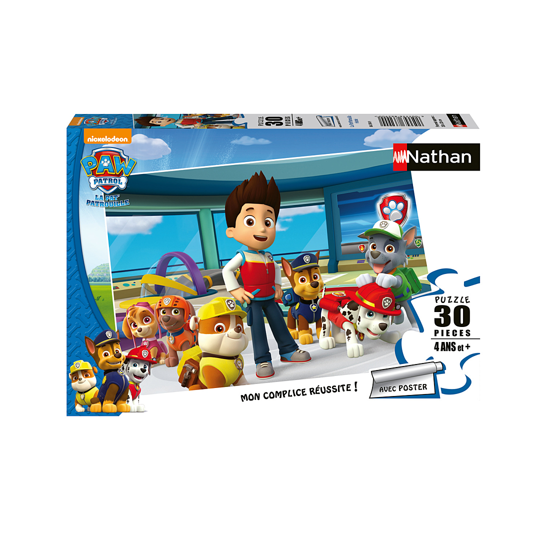 Nathan puzzle 30 p - La Pat'Patrouille réunie