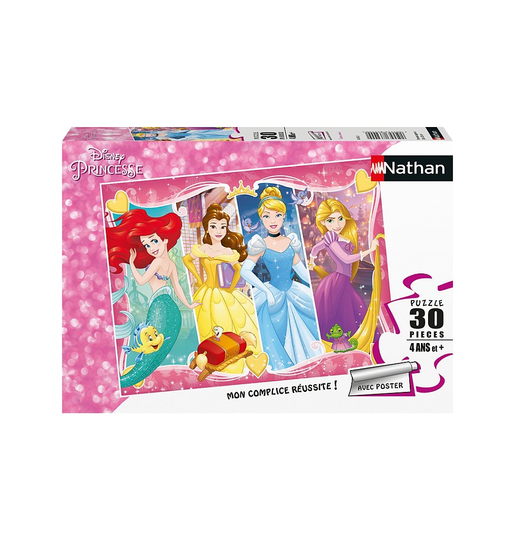 Puzzle 30 p - Entre amies / Disney Princesses