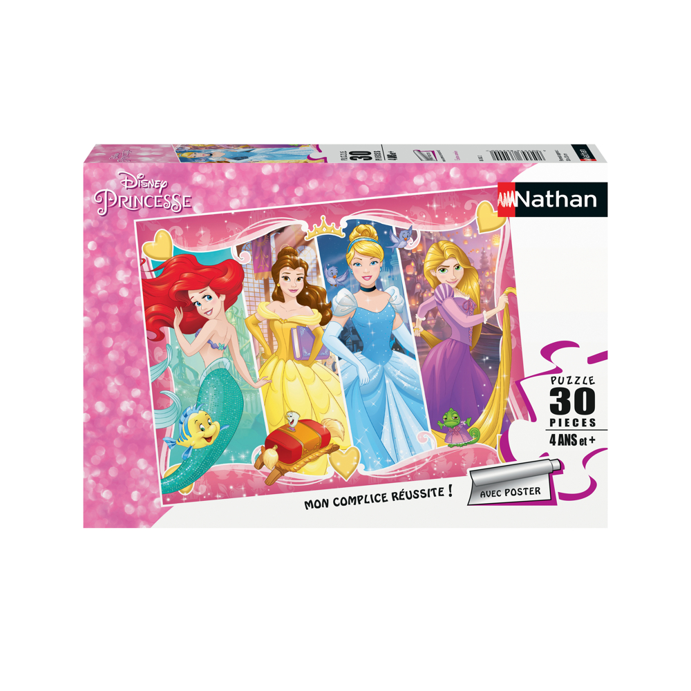 Puzzle 30 p - Entre amies / Disney Princesses