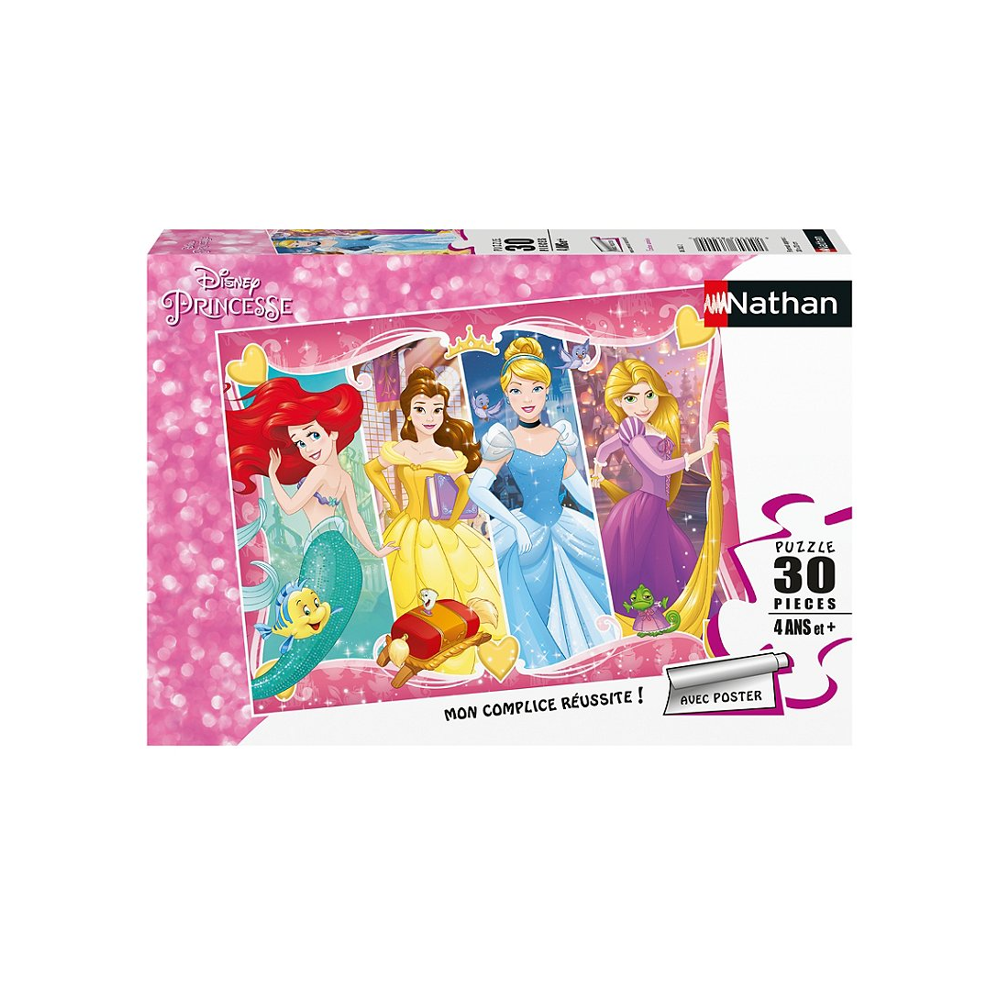 Puzzle 30 p - Entre amies / Disney Princesses