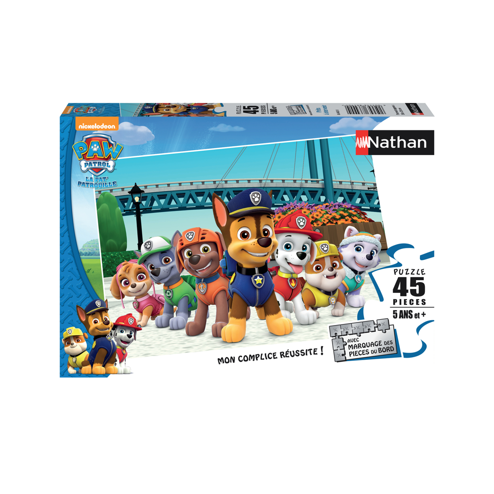 Puzzle 45 p - Prêts à intervenir / Pat'Patrouille