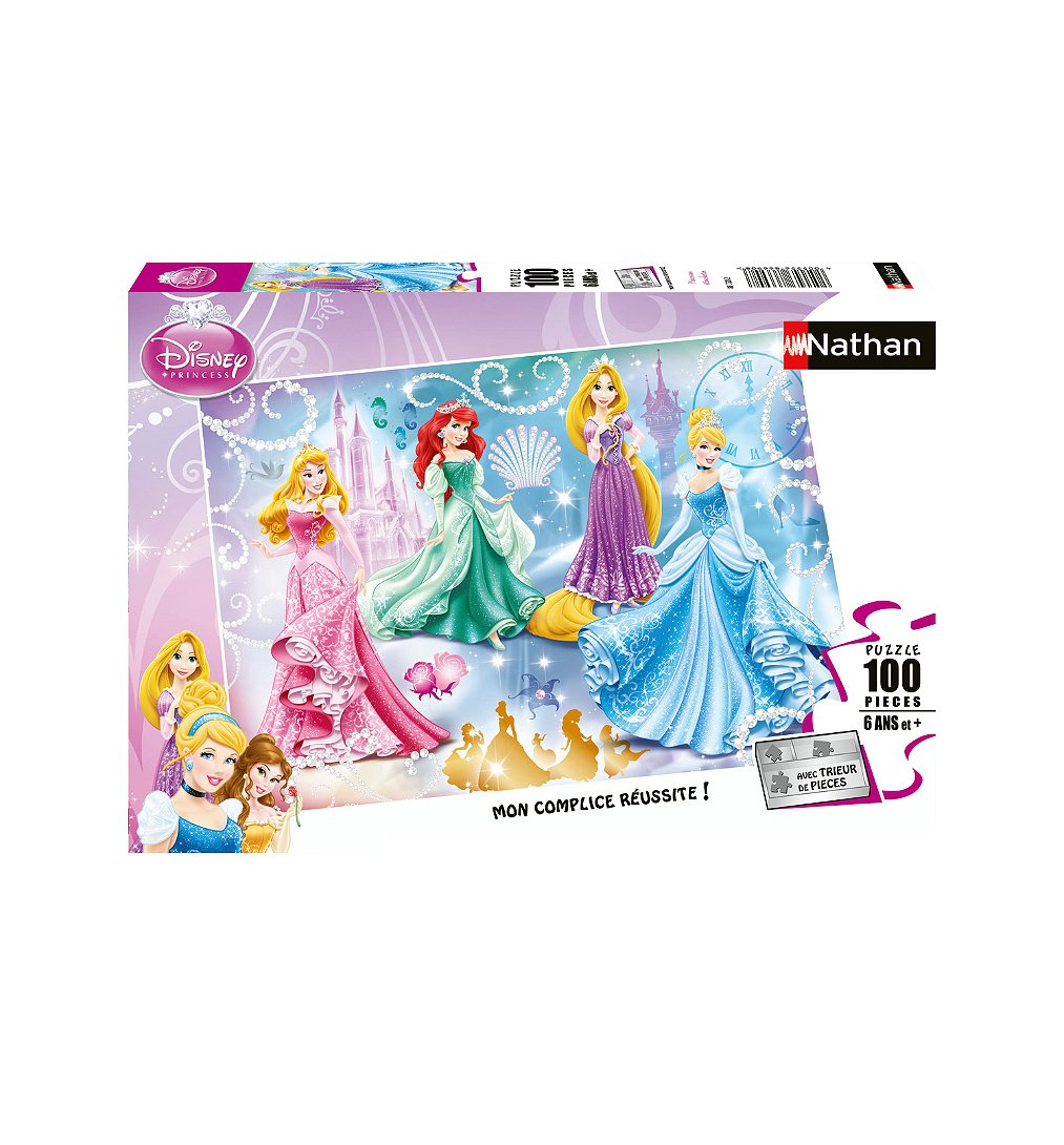Puzzle 100 p - Princesses étincelantes / Disney Princesses