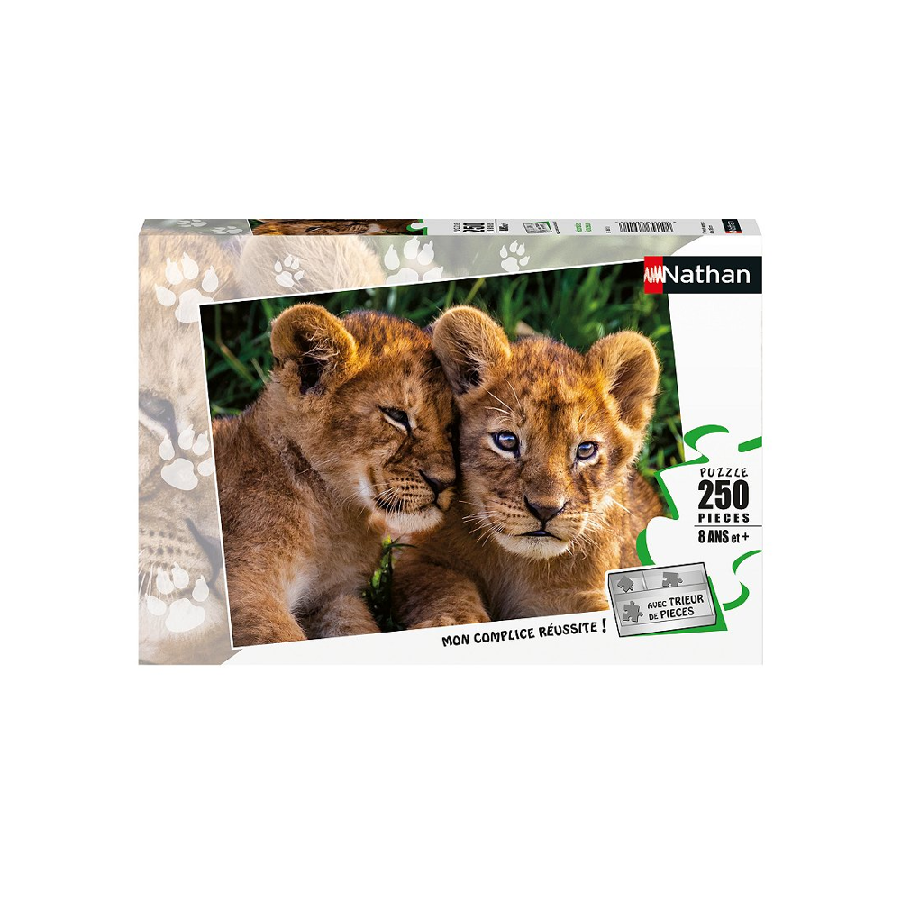 Puzzle 250 p - Adorables lionceaux