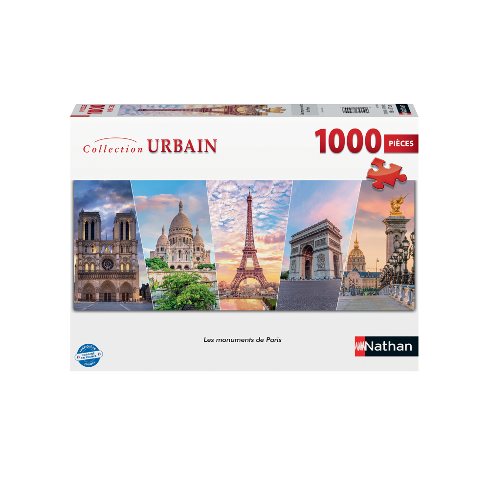 Puzzle N 1000 p - Les monuments de Paris