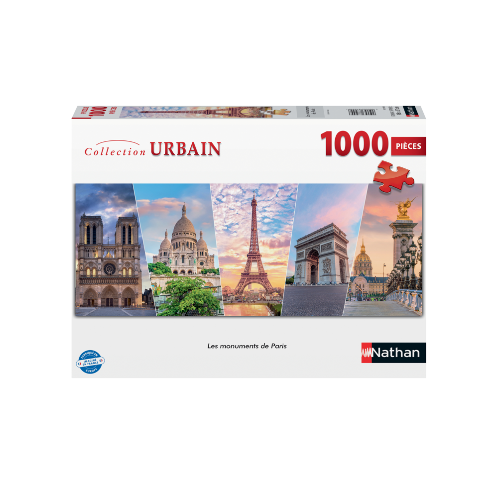 Puzzle N 1000 p - Les monuments de Paris