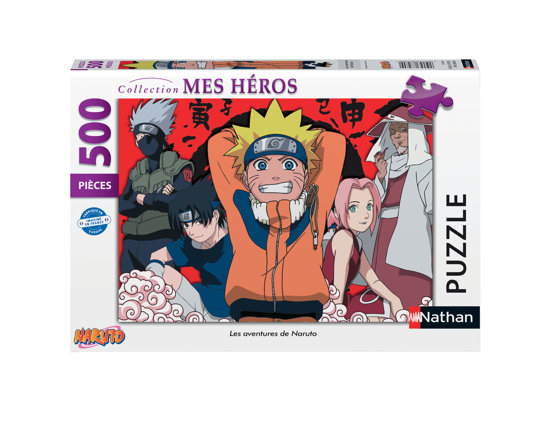 Puzzle N 500 p - Les aventures de Naruto
