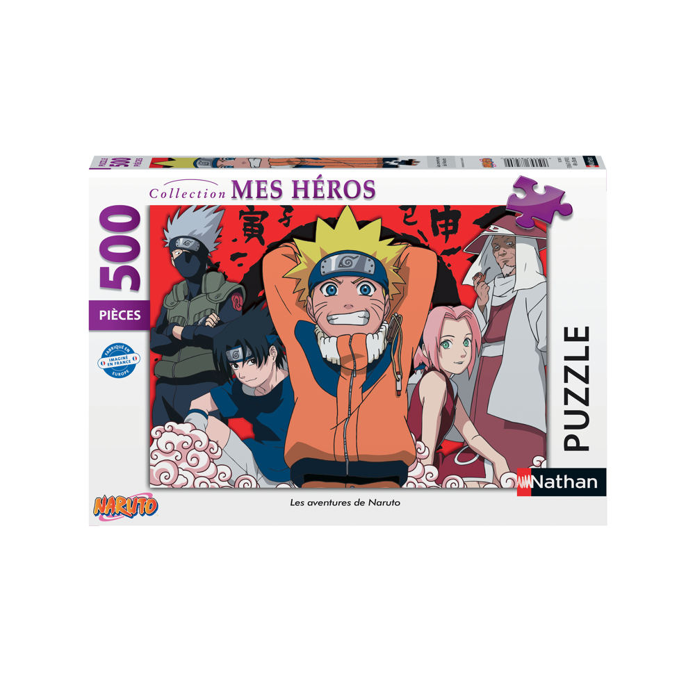 Puzzle N 500 p - Les aventures de Naruto