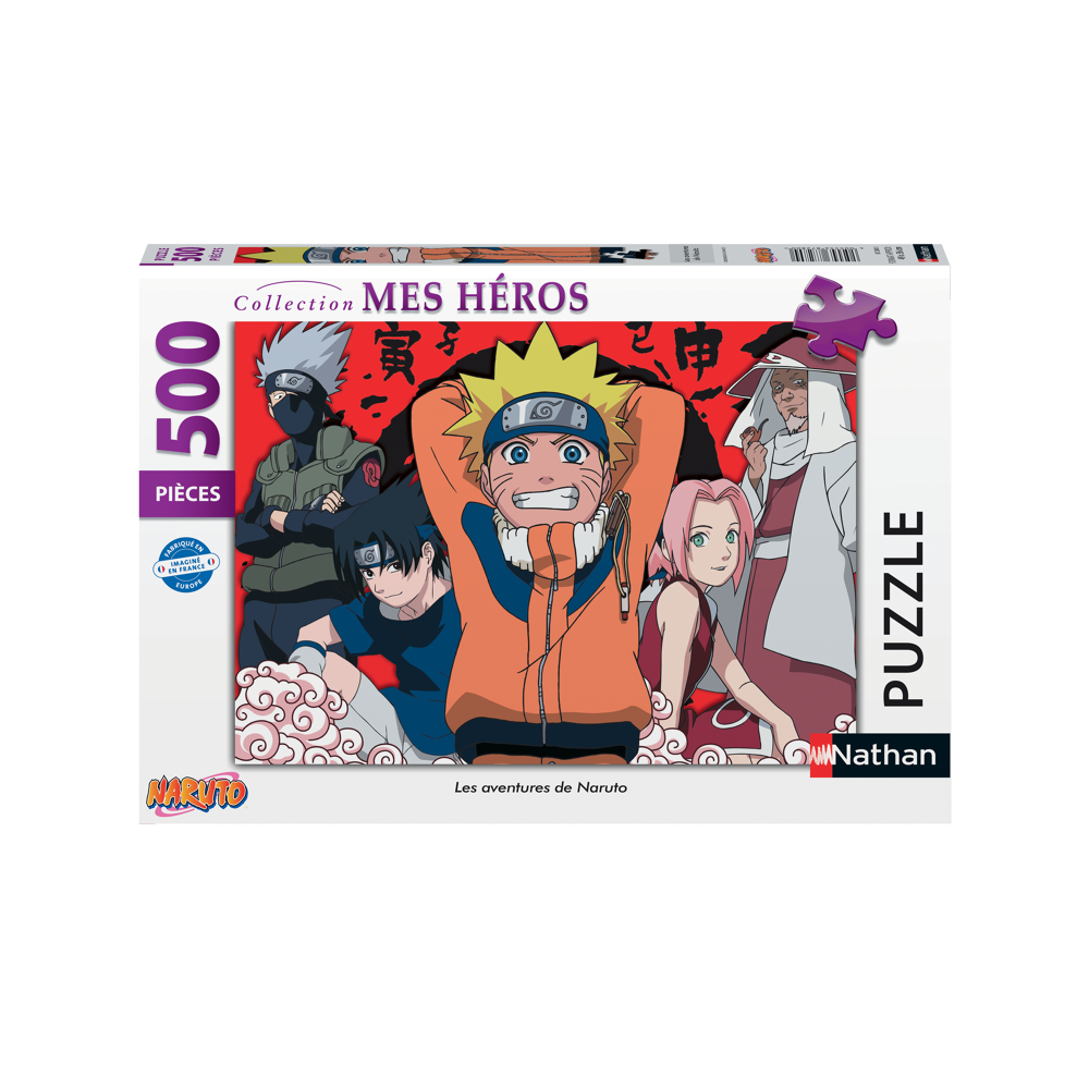 Puzzle N 500 p - Les aventures de Naruto