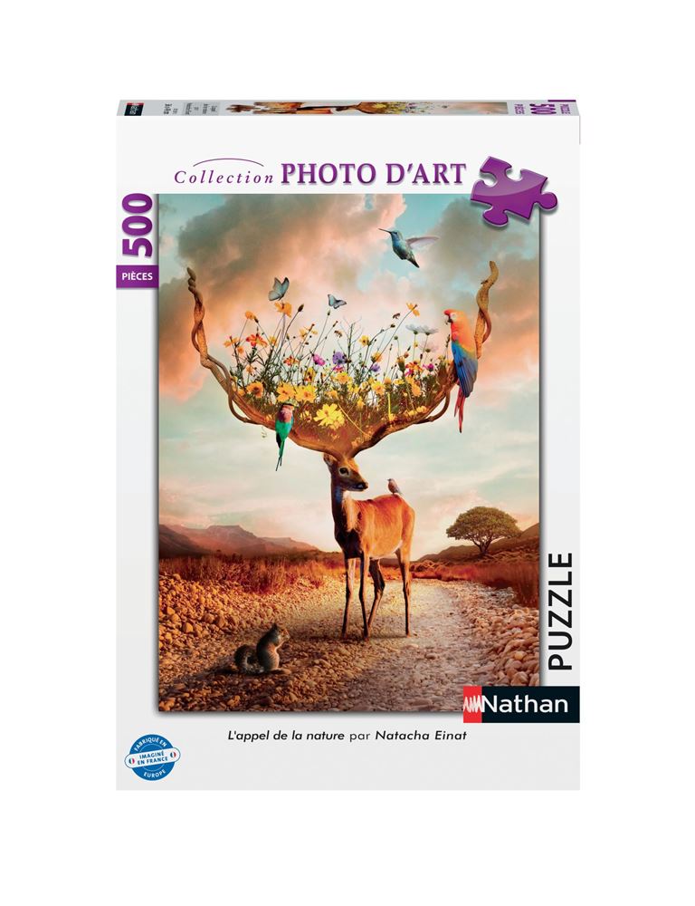 Puzzle N 500 p - L'appel de la nature