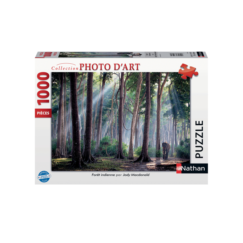 Puzzle N 1000 p - Forêt indienne