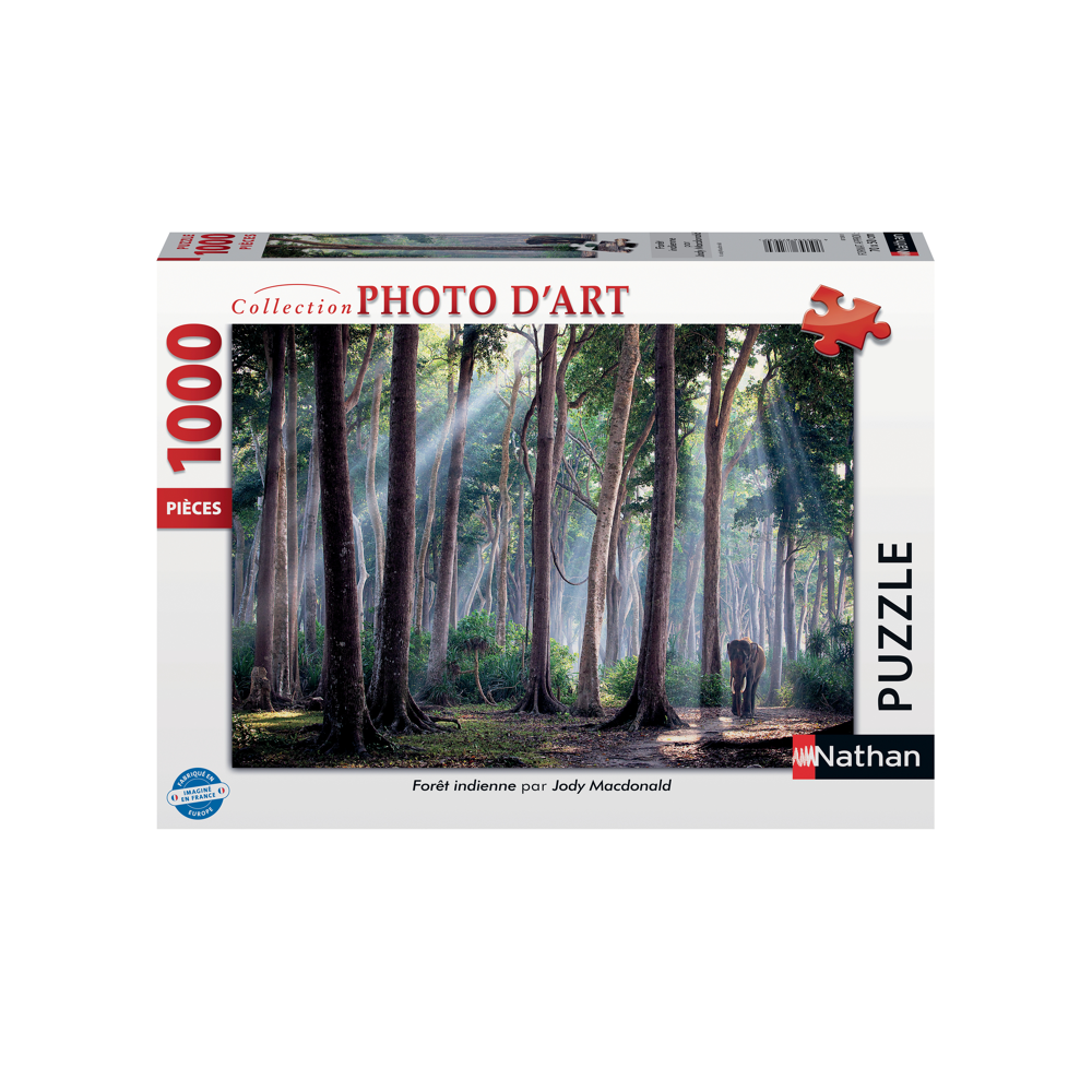 Puzzle N 1000 p - Forêt indienne