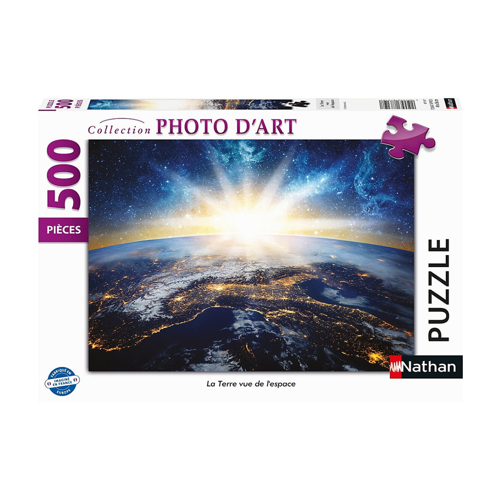 Puzzle N 500 p - La Terre vue de l'espace