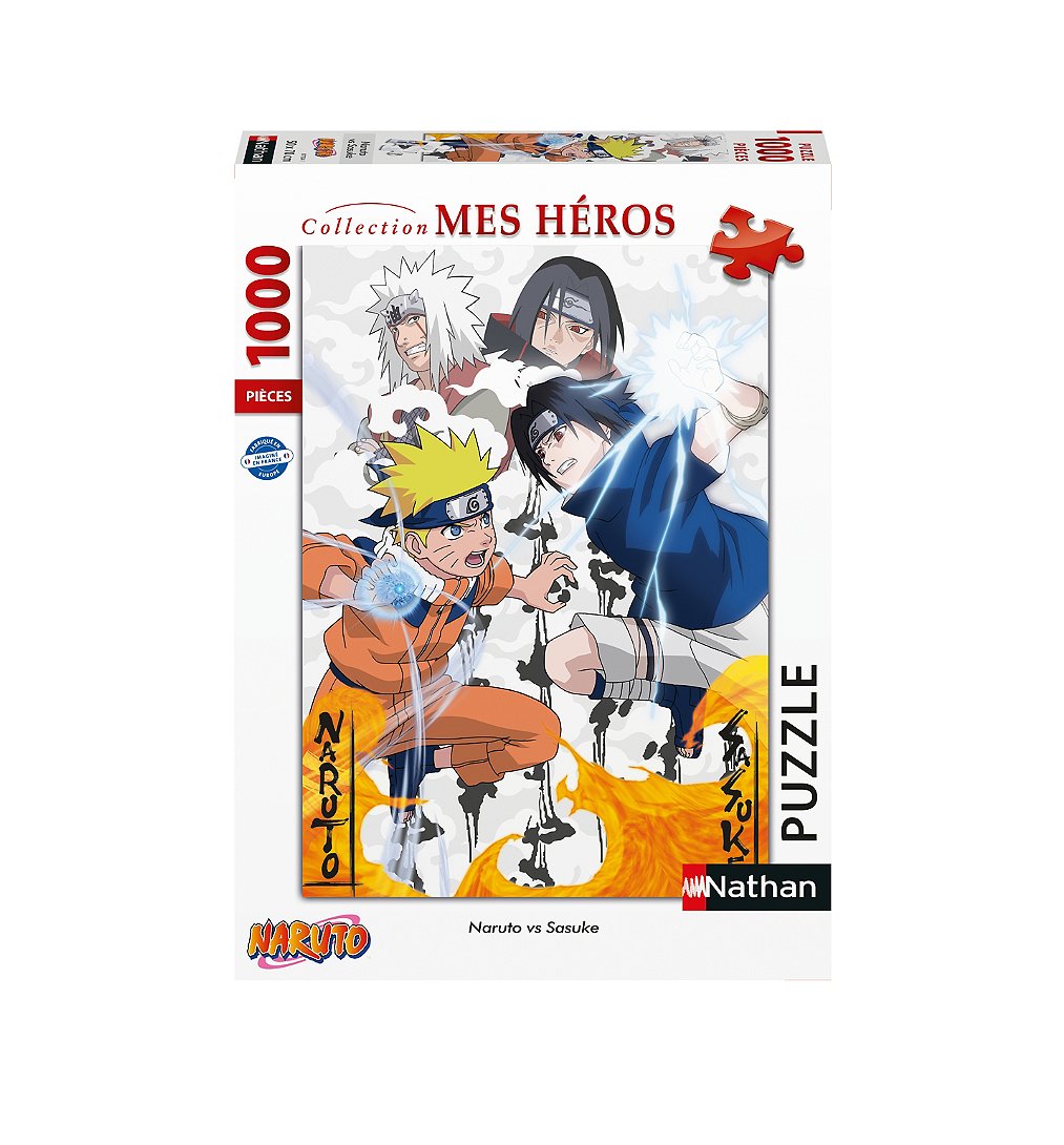 Nathan Puzzle 1000 P - Naruto Vs. Sasuke - Naruto