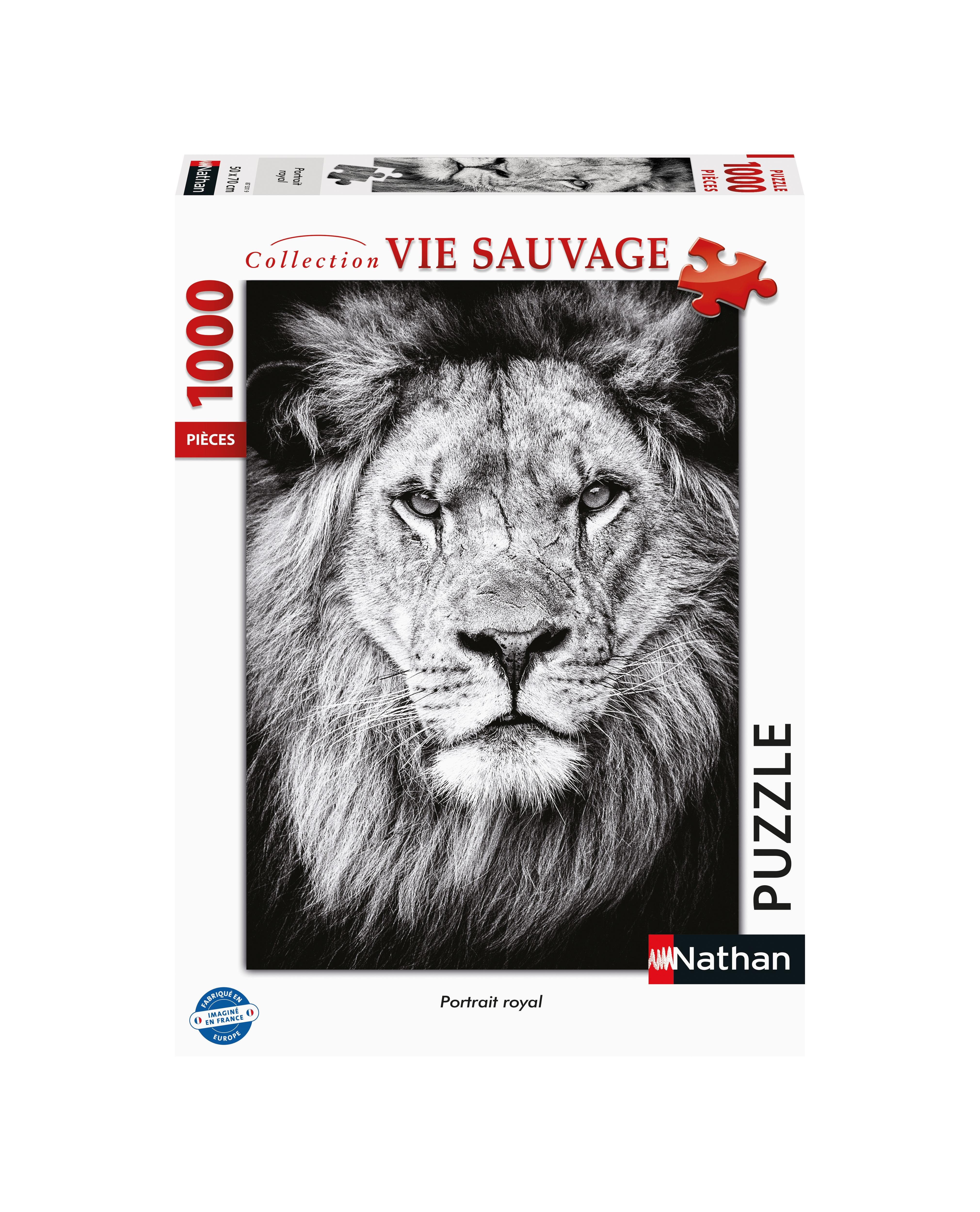 Puzzle N 1000 p - Portrait royal