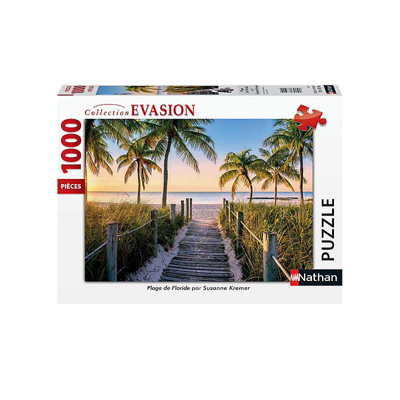 Puzzle N 1000 p - Plage de Floride