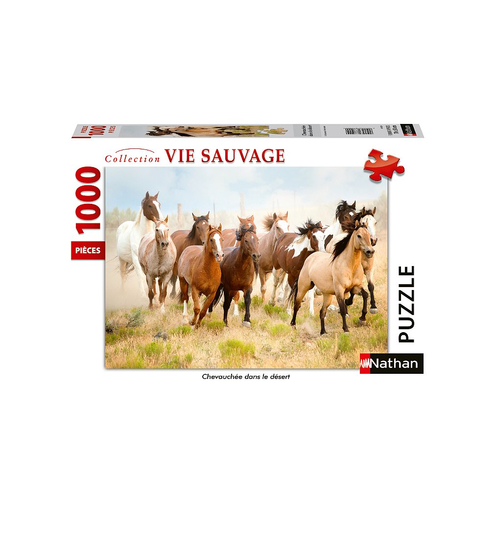 Puzzle N 1000 p - Chevauchée dans le désert