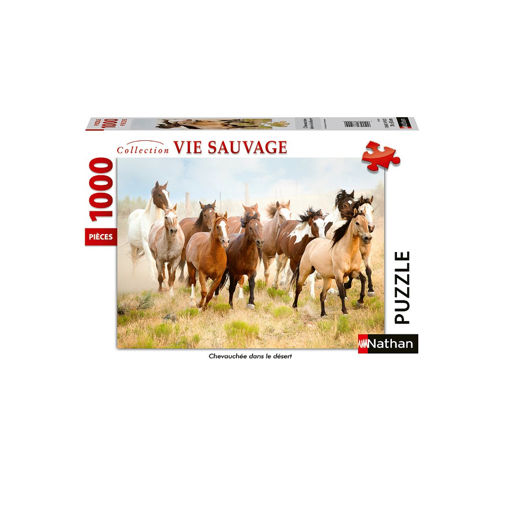 Puzzle N 1000 p - Chevauchée dans le désert
