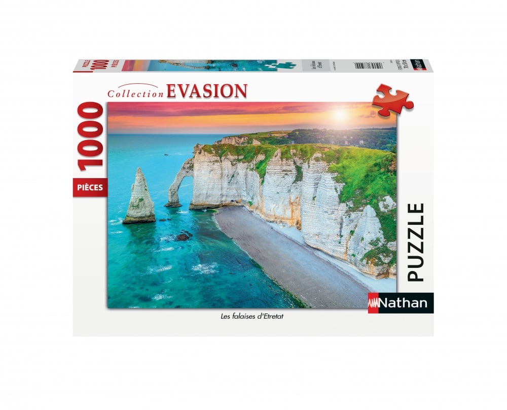 RAVENSBURGER - Puzzle 1000 pieces Les falaises dEtretat