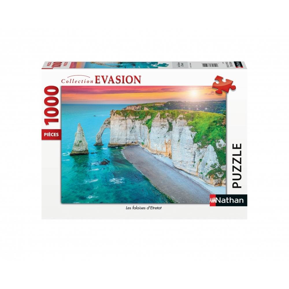 RAVENSBURGER - Puzzle 1000 pieces Les falaises dEtretat