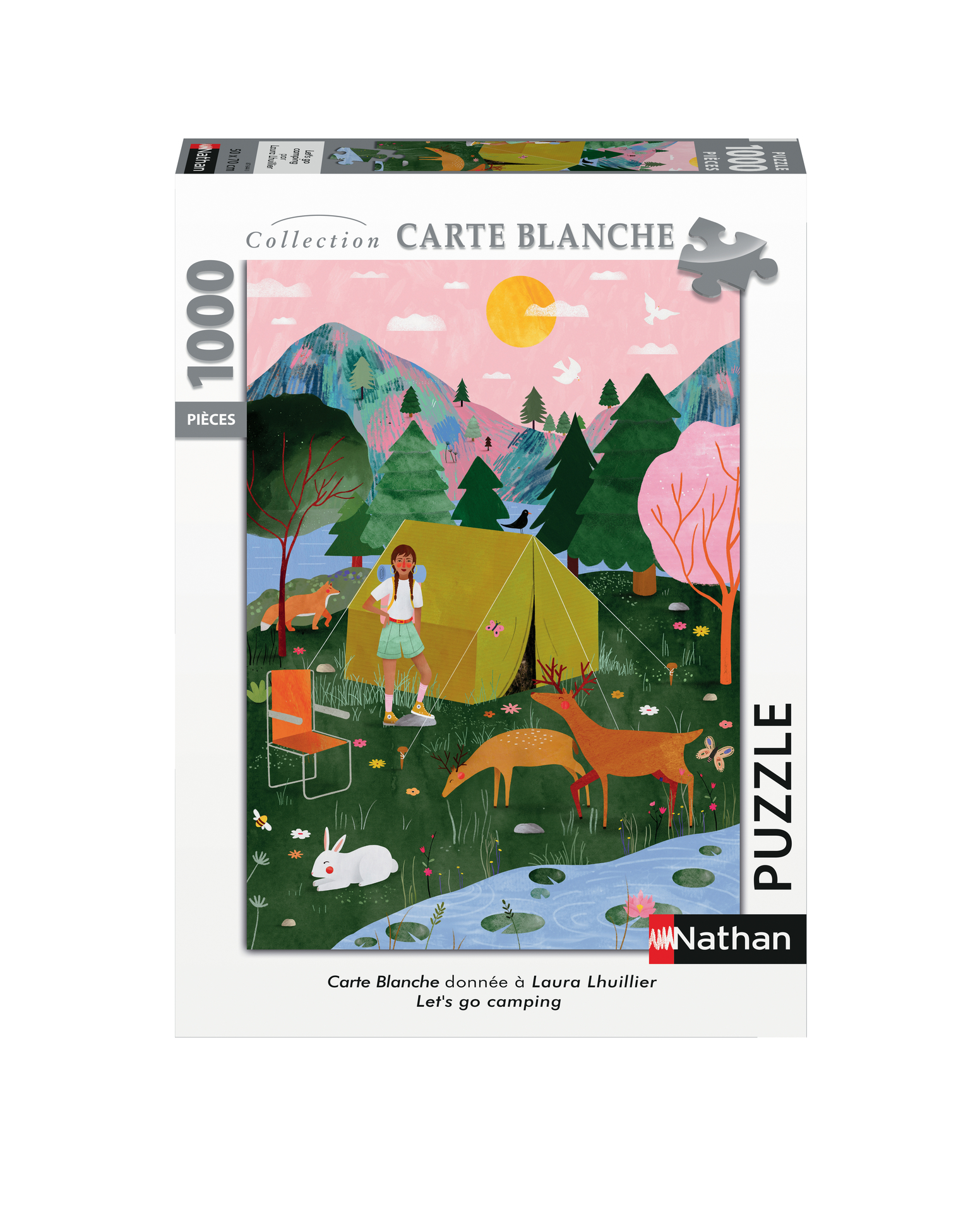 Puzzle N 1000 p - Let's go camping / Arual (Collection Carte blanche)
