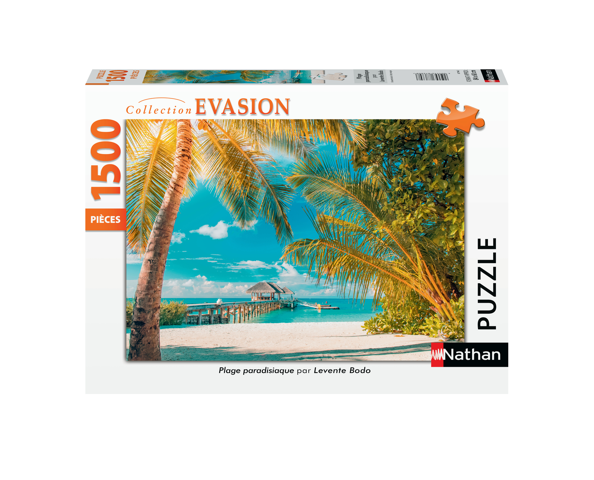 Puzzle N 1500 p - Plage paradisiaque