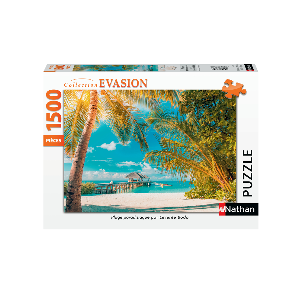 Puzzle N 1500 p - Plage paradisiaque