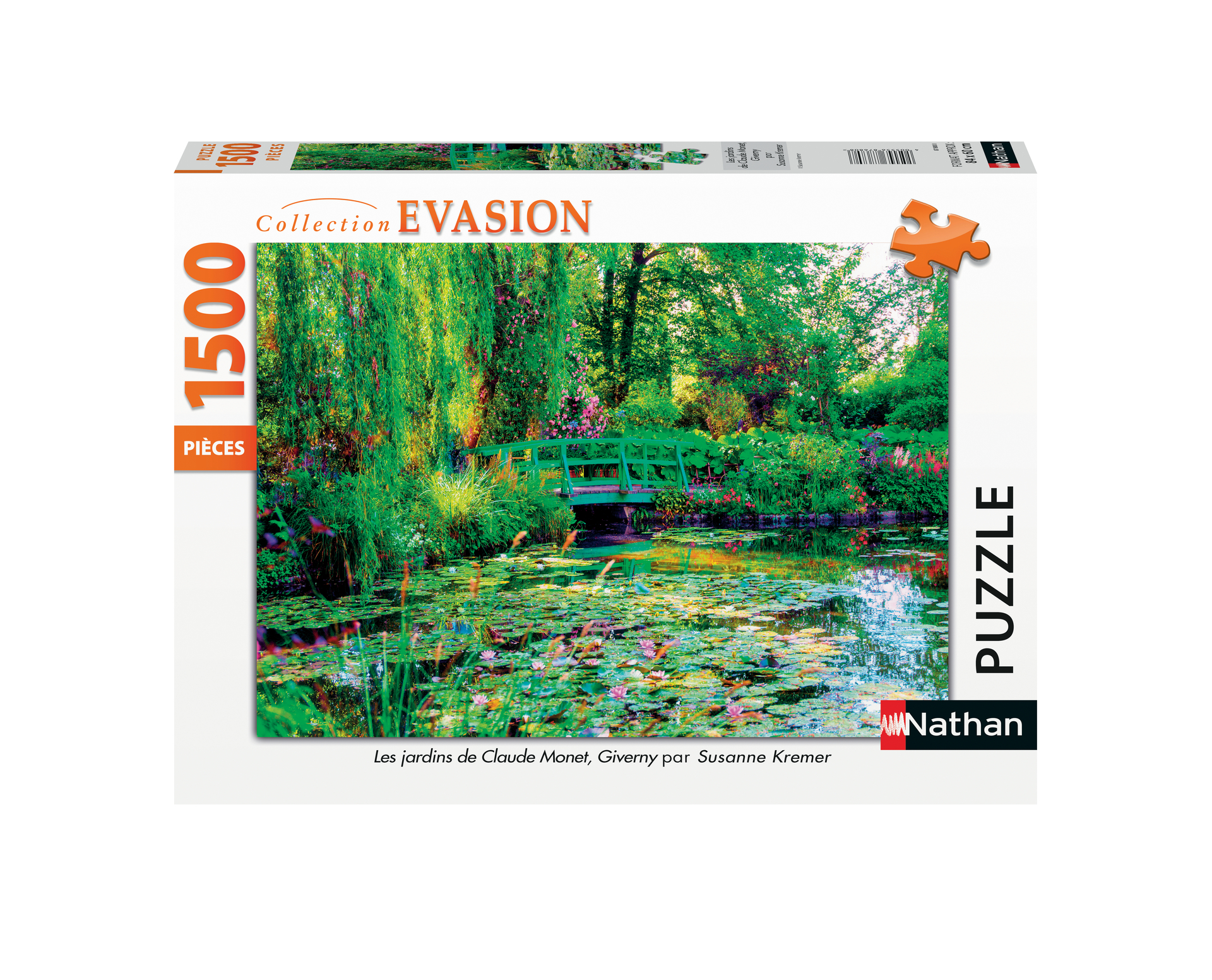 Puzzle N 1500 p - Les jardins de Claude Monet, Giverny