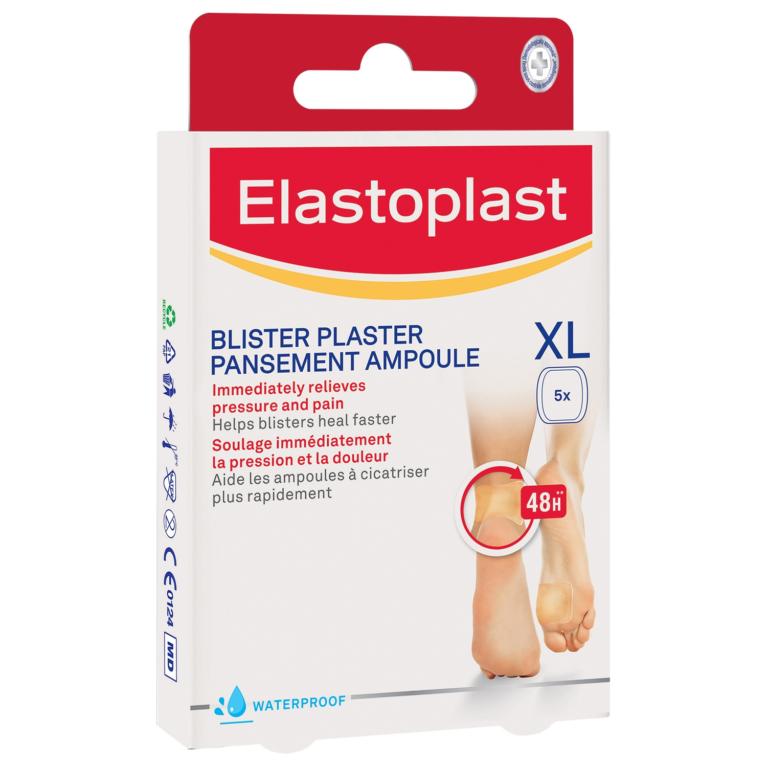 Ampoule Pied XL 5 Pansements