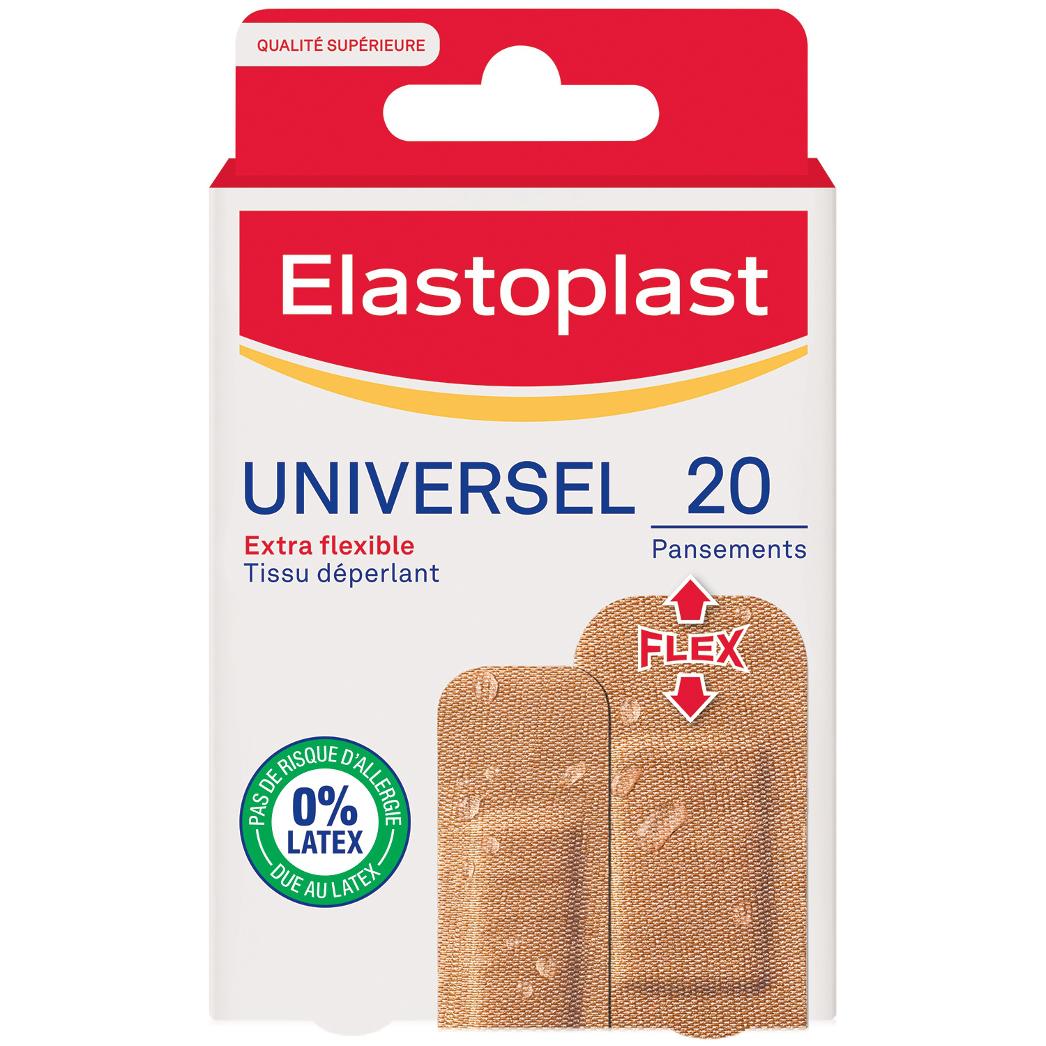 20 Pansements Tissu Universel