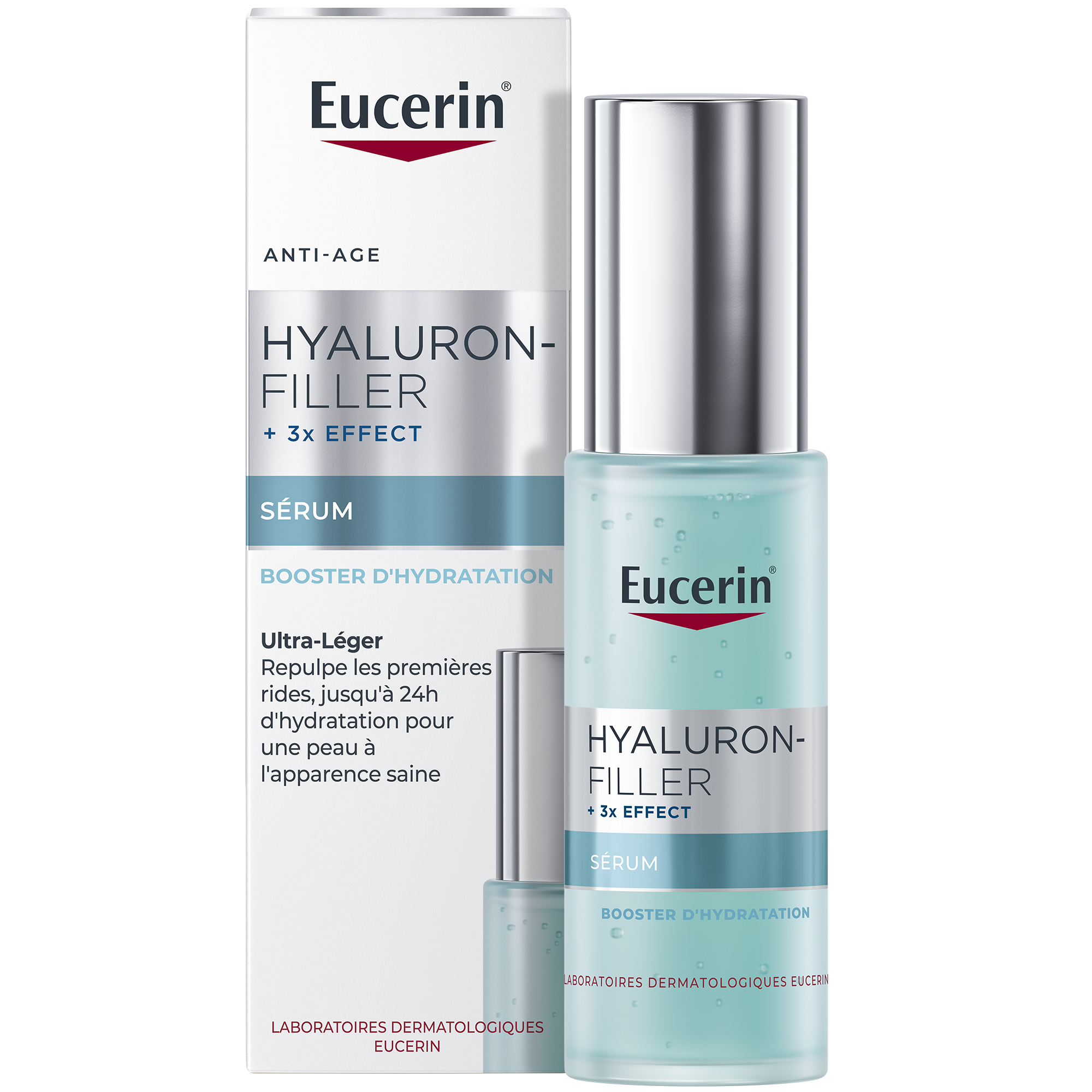 Eucerin Hyaluron Filler + 3x Effect Sérum Booster D’Hydratation Anti Âge 30ml