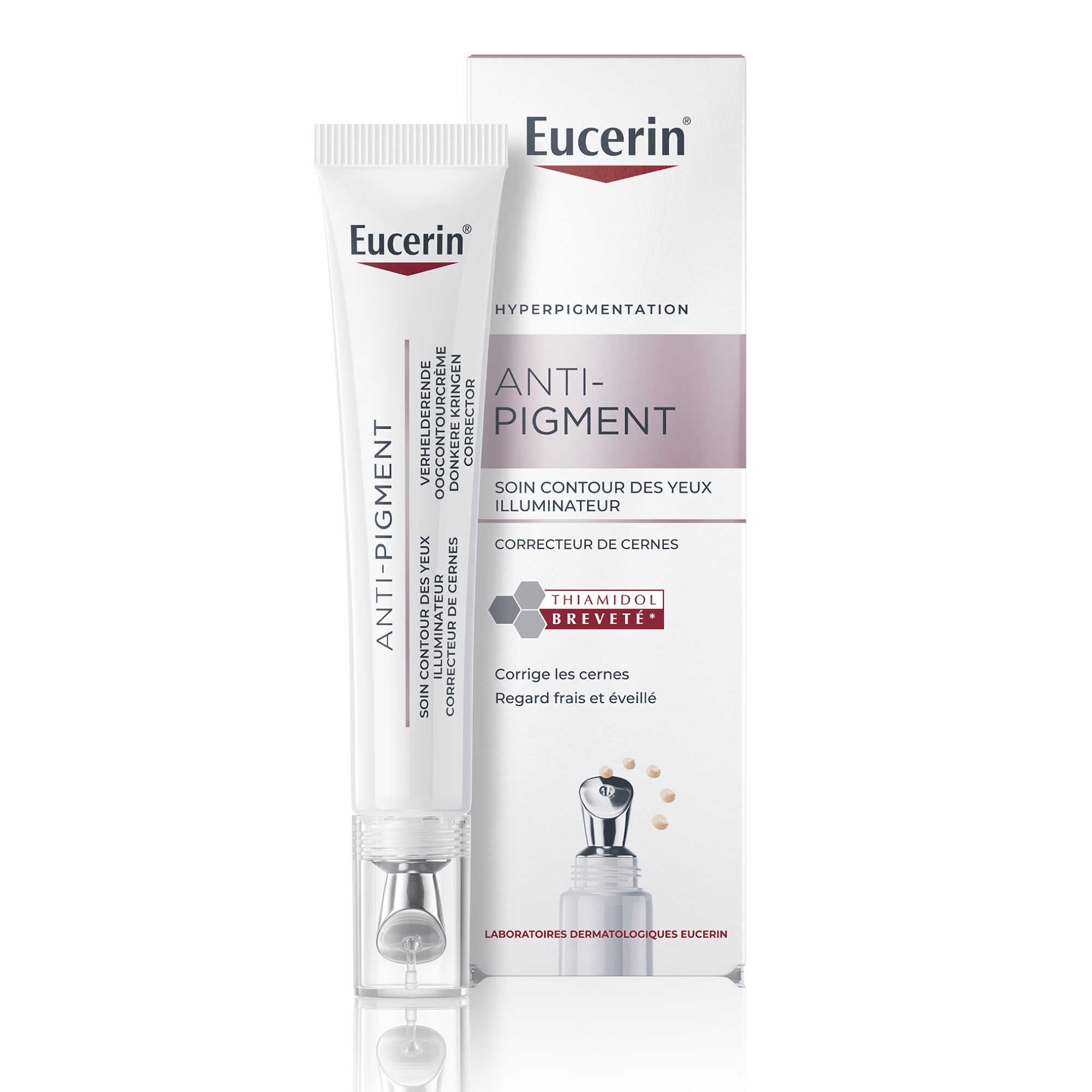 Eucerin Anti-Pigment Soin Contour des Yeux Illuminateur Correcteur de Cernes 15ml