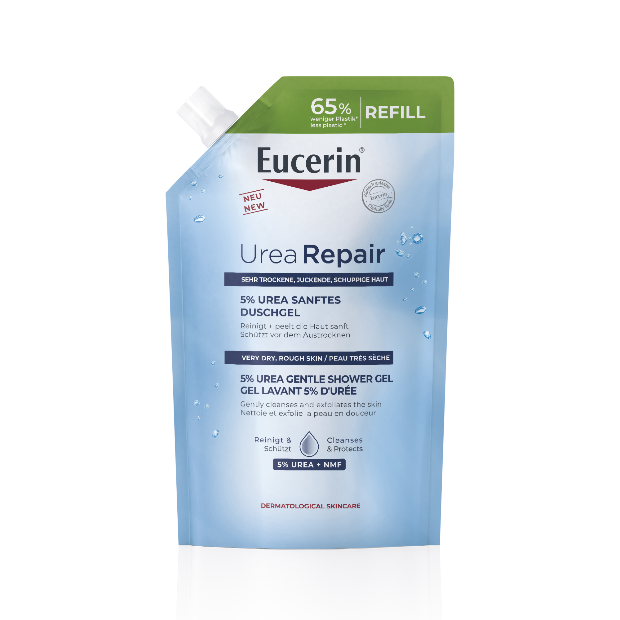 Gel douche doux Urearepair recharge 5% d’urée - vue 2