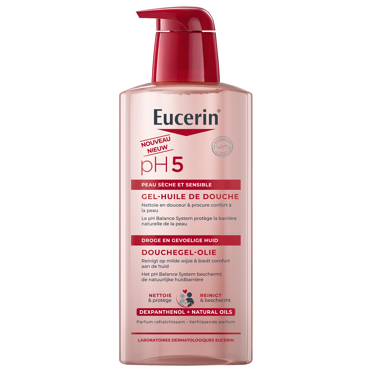 Huile De Douche Ph5 Peau Sèche & Sensible Eucerin Le Flacon De 400ml