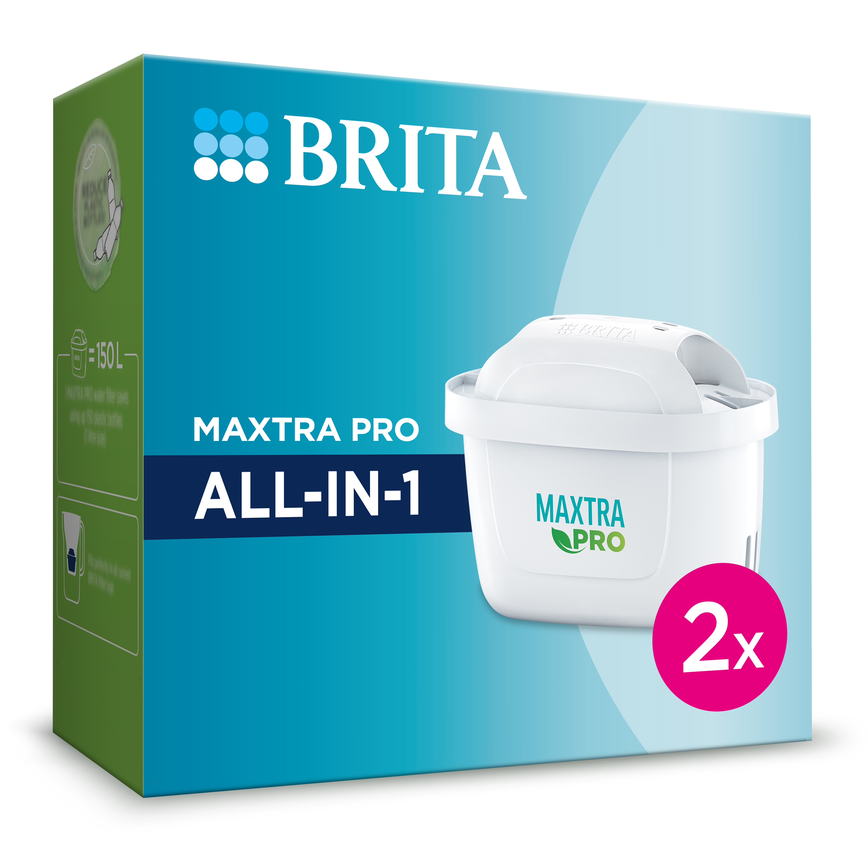 Pack de cartouches pour carafes filtrantes Brita Matra Pro