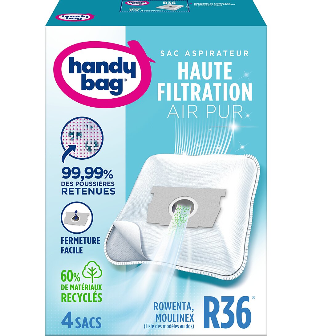 Handy Bag R36 Accessoire et fourniture pour aspirateur Universel Sac à poussière
