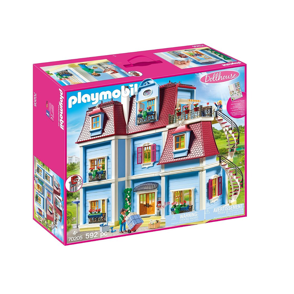 PLAYMOBIL 70205 Grande maison traditionnelle- Dollhouse - La Maison traditionnelle - Grande maison à