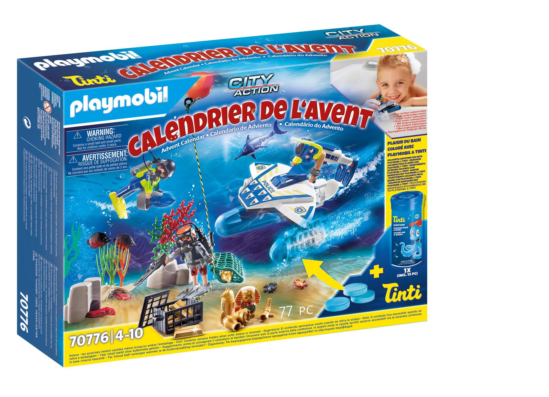 Original PLAYMOBIL® 70574 - Calendrier de L'Avent Retour Vers le Futur