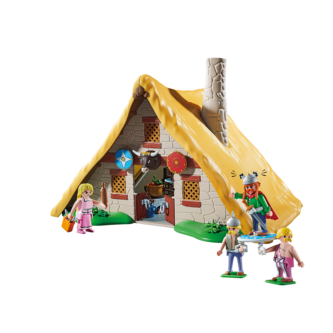 Playmobil 70932 Astérix : La hutte d'Abraracourcix Astérix Astérix gaulois Aventure - vue 5