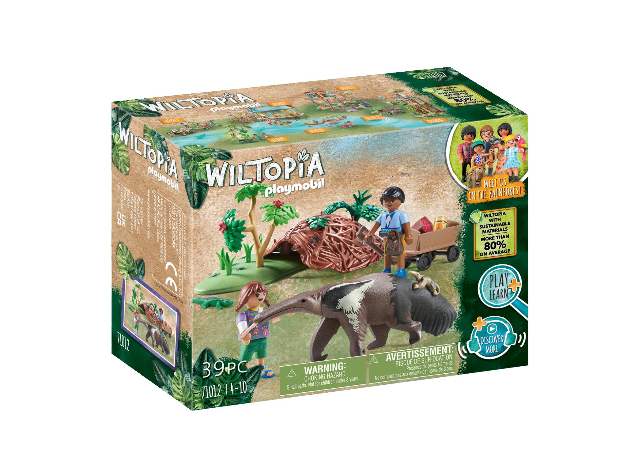 Fourmiliers Wiltopia 71012 Playmobil La Boîte - vue 9