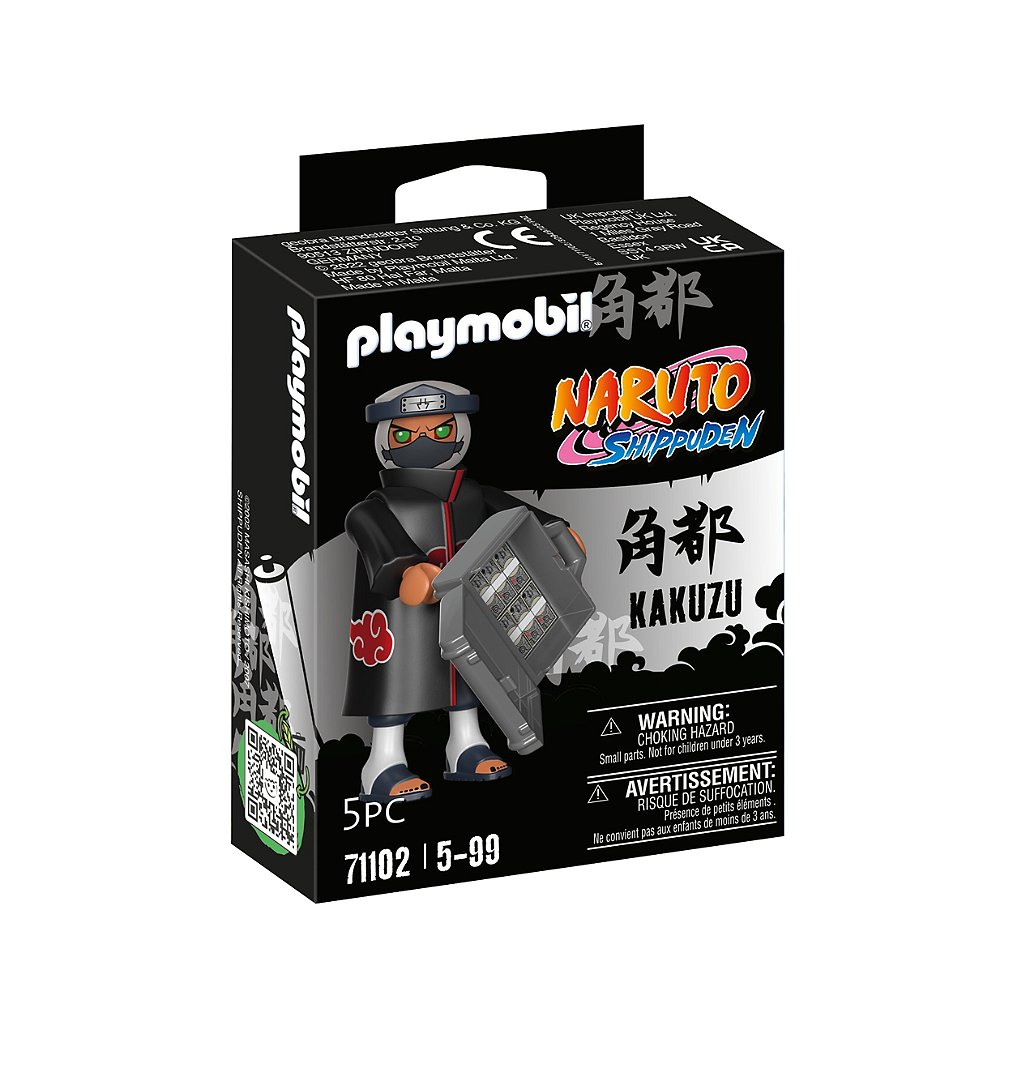 PLAYMOBIL 71102 Kakuzu- Naruto - Shippuden - héros issu de la série d'anime - pour reconstituer des 