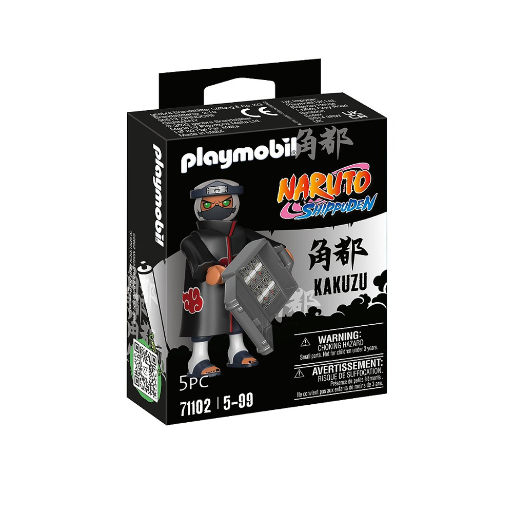 PLAYMOBIL 71102 Kakuzu- Naruto - Shippuden - héros issu de la série d'anime - pour reconstituer des