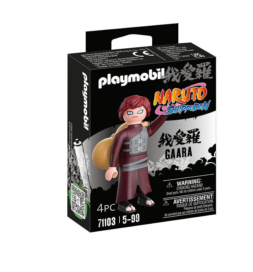 PLAYMOBIL 71103 Gaara- - Naruto - Héros issu de manga ninja