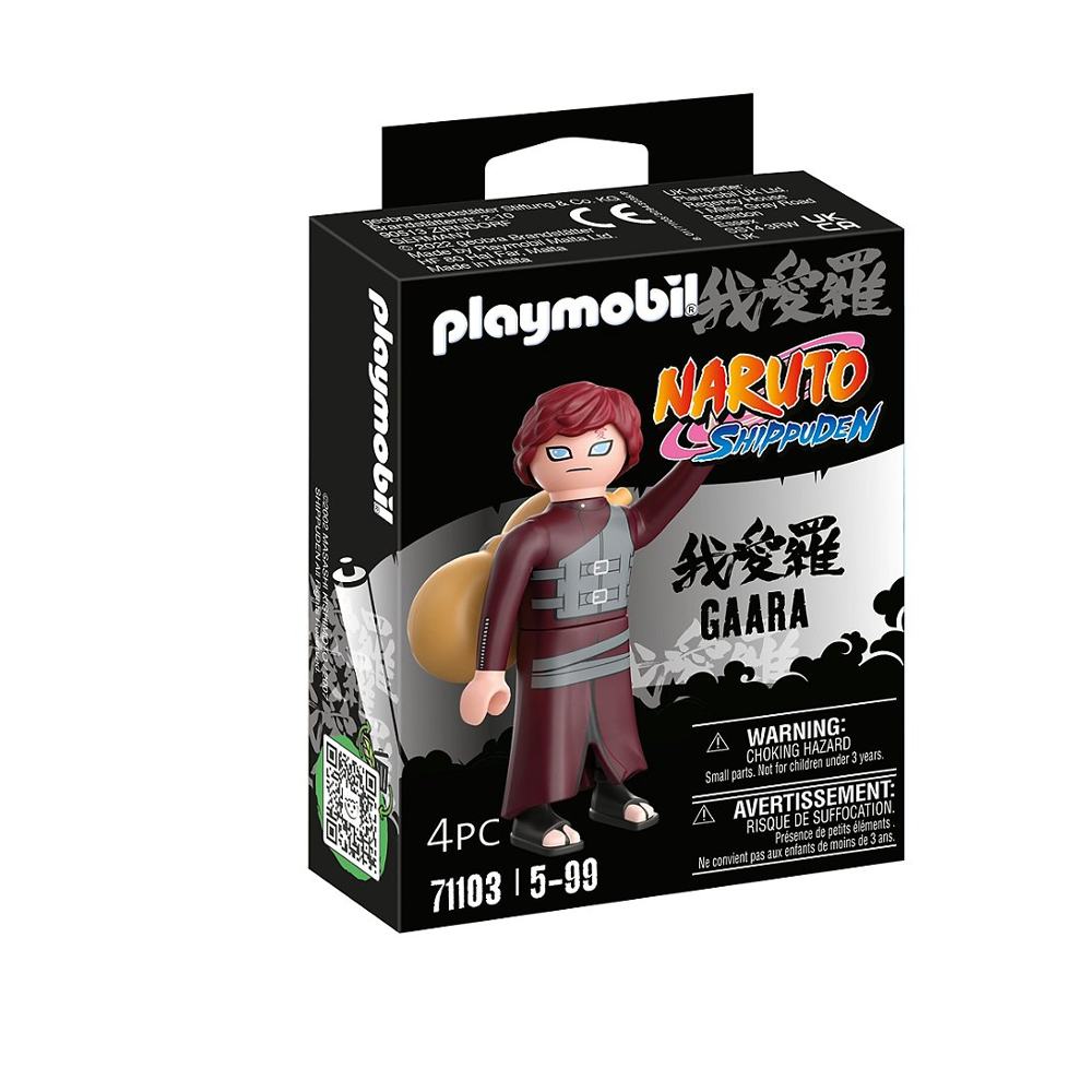 PLAYMOBIL 71103 Gaara- - Naruto - Héros issu de manga ninja