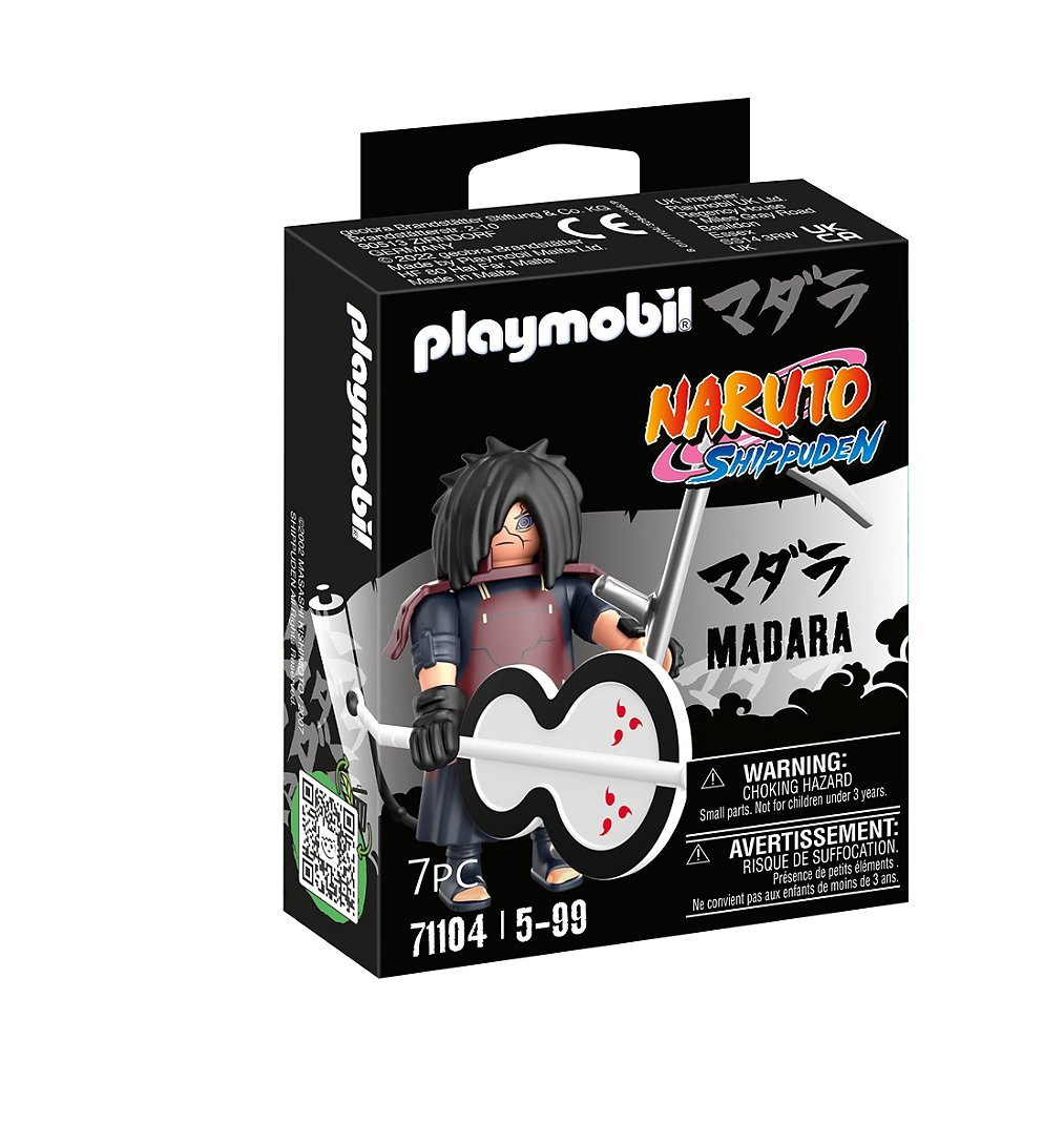 PLAYMOBIL 71104 Madara- - Naruto - Héros issu de manga ninja